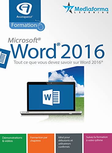 Formation à Word 2016 [Téléchargement]