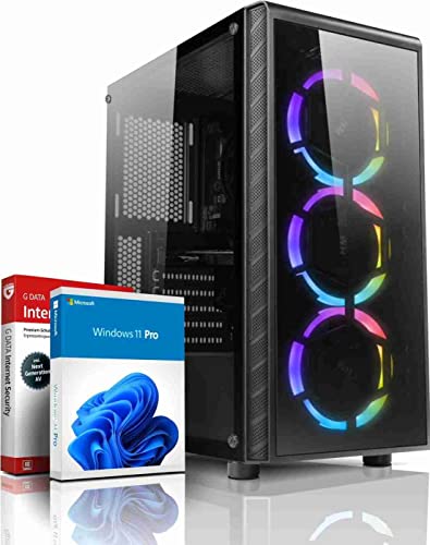 SHINOBEE Basic Gaming PC AMD Ryzen 5 2400G 8 Threads 3.80GHz • 16 Go DDR4 • AMD Radeon™ RX Vega11 Graphics • 512Go SSD • Windows 11 • WLAN • #7501